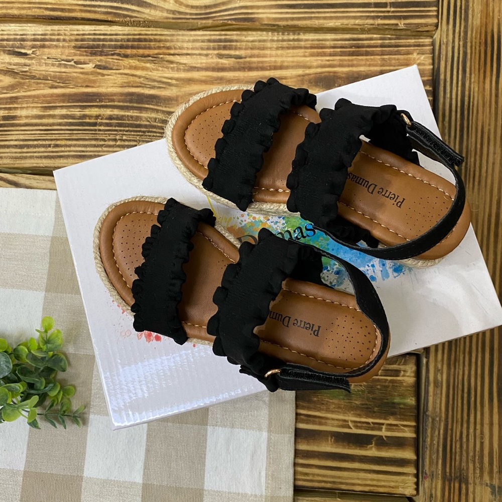 Kids Wedge Sandals - Picture 2 of 3